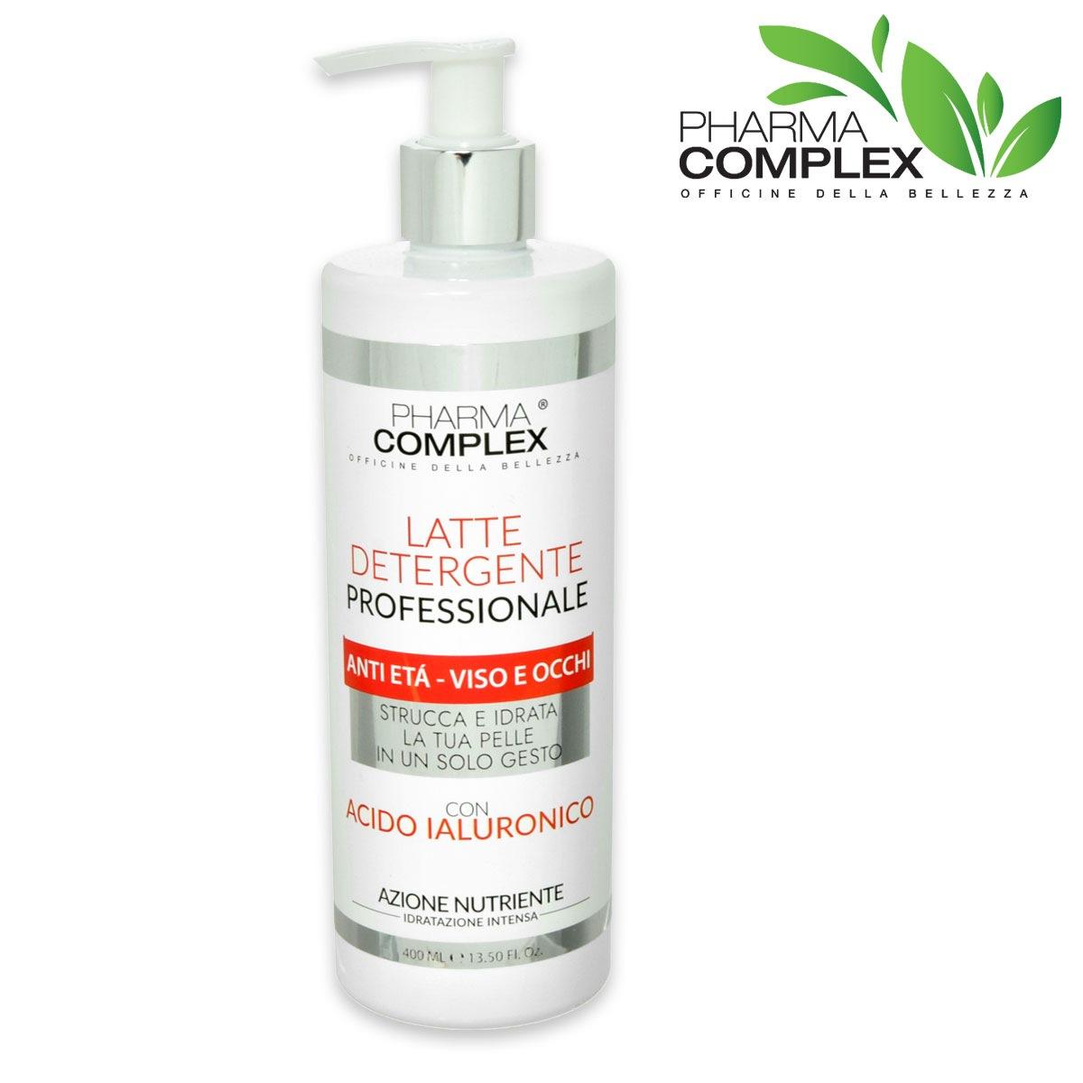 Latte detergente professionale viso 400ml.